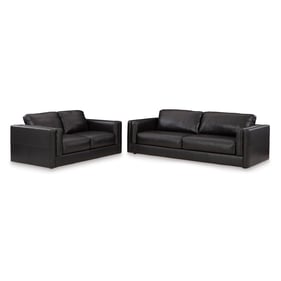 Ashley Furniture Amiata Onyx 2pc Living Room Set