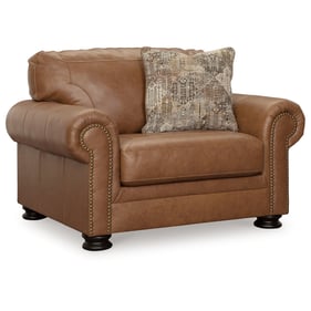 Ashley Furniture Carianna Caramel Chair And A Half