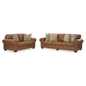 Ashley Furniture Carianna Caramel 2pc Living Room Set