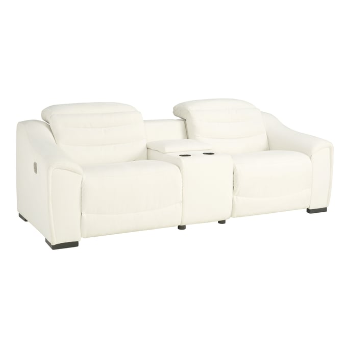 Ashley Furniture Next Gen Gaucho Chalk 3pc Power Reclining Sectional Loveseat 58505S2