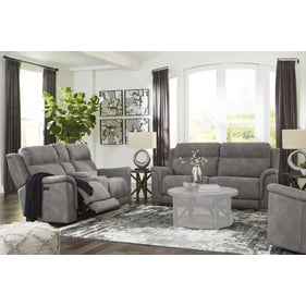 Ashley Furniture Next Gen DuraPella Slate Power 3pc Living Room Set