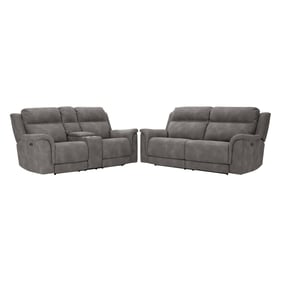 Ashley Furniture Next Gen DuraPella Slate Power 2pc Living Room Set