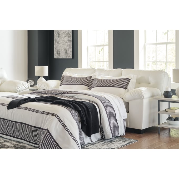 Ashley Furniture Donlen White Queen Sofa Sleeper 5970339