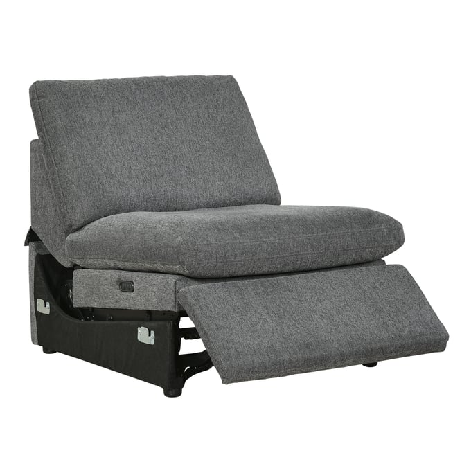 Ashley Furniture Hartsdale Granite PWR Armless Recliner With Headrest 6050831