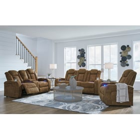 Ashley Furniture Wolfridge Brindle 3pc Power Living Room Set