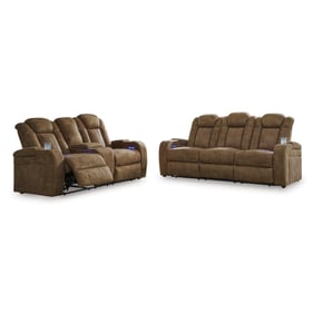 Ashley Furniture Wolfridge Brindle 2pc Power Living Room Set