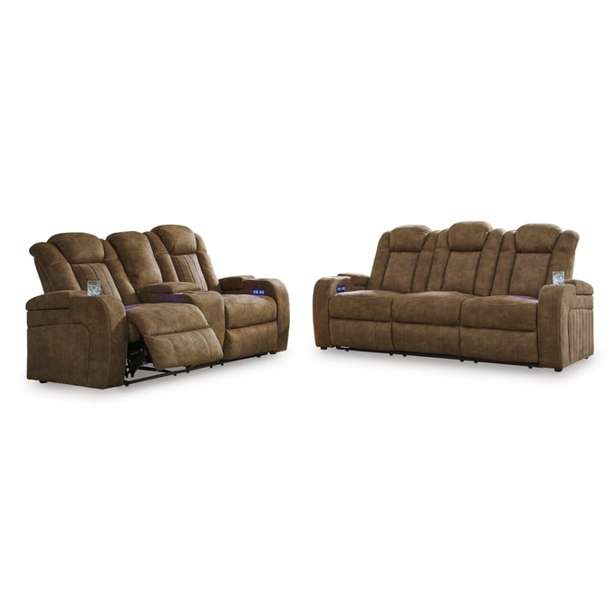 Ashley Furniture Wolfridge Brindle 2pc Power Living Room Set 60703-LR-S1