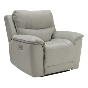 Ashley Furniture Next Gen Gaucho Fossil Power Recliner With Adjustable Head...