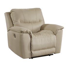 Ashley Furniture Next Gen Gaucho Latte Power Recliner With Adjustable Headr...