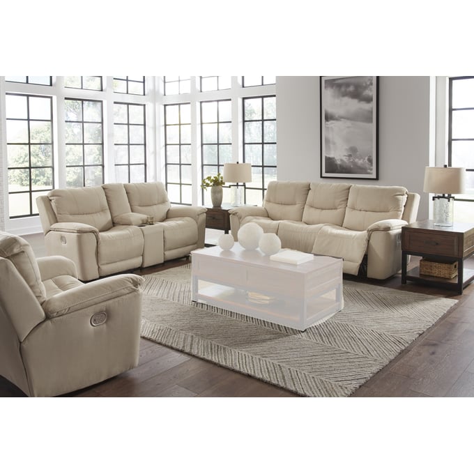 Ashley Furniture Next Gen Gaucho Latte 3pc Power Living Room Set 60807-LR-S2