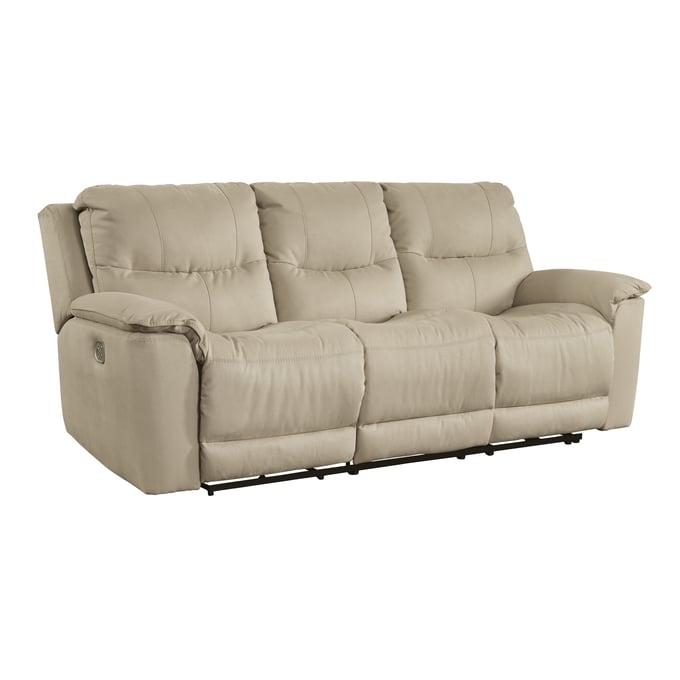 Erlangen midnight power reclining online sofa with adjustable headrest