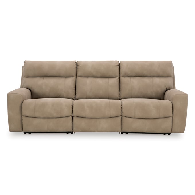 Ashley Furniture Next Gen DuraPella Sand 3pc Power Reclining Sofa 61004S2