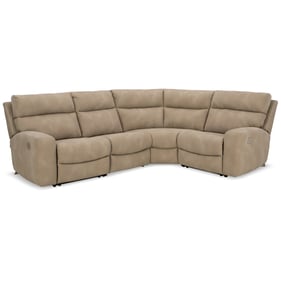 Ashley Furniture Next Gen DuraPella Sand 4pc Power Reclining Sectional