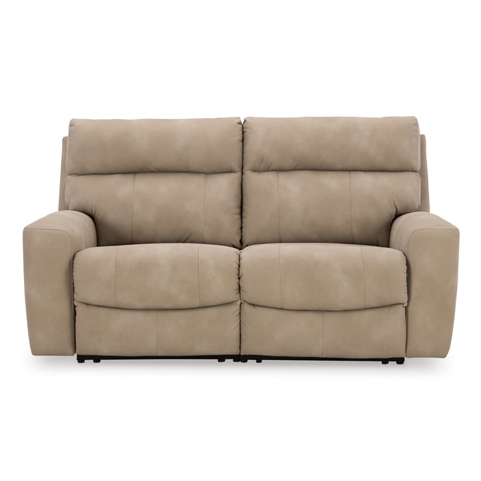 Ashley Furniture Next Gen DuraPella Sand 2pc Power Reclining Loveseat 61004S1