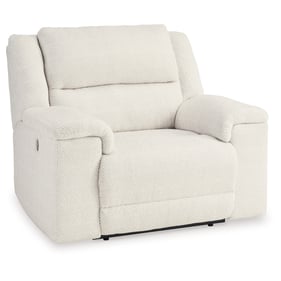 Ashley Furniture Keensburg Linen Wide Seat Power Recliner