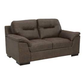 Ashley Furniture Maderla Walnut Fabric Loveseat