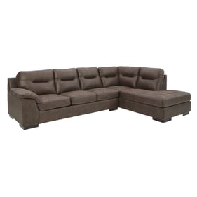 Ashley Furniture Maderla Walnut 2pc Sectional With RAF Chaise