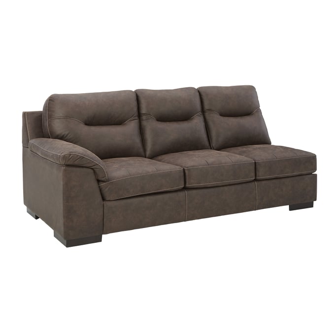 Ashley Furniture Maderla Walnut Fabric LAF Sofa 6200266