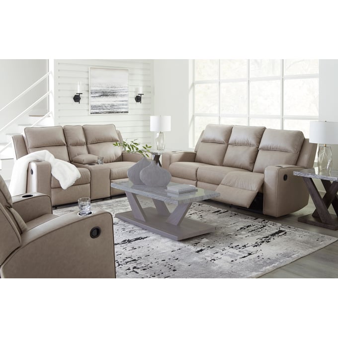 Ashley Furniture Lavenhorne Pebble 3pc Living Room Set 63307-LR-S2