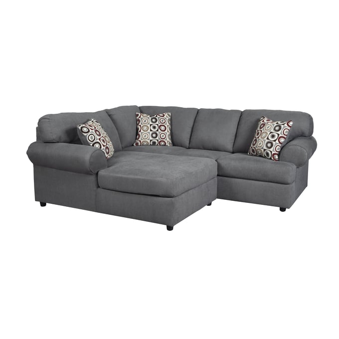 Ashley Furniture Jayceon Steel RAF Sofa and LAF Chaise Sectional 64902-SEC2