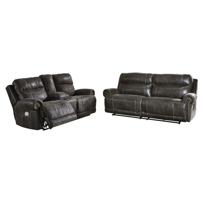 Ashley Furniture Grearview Charcoal 2pc Living Room Set 65005-LR-S1