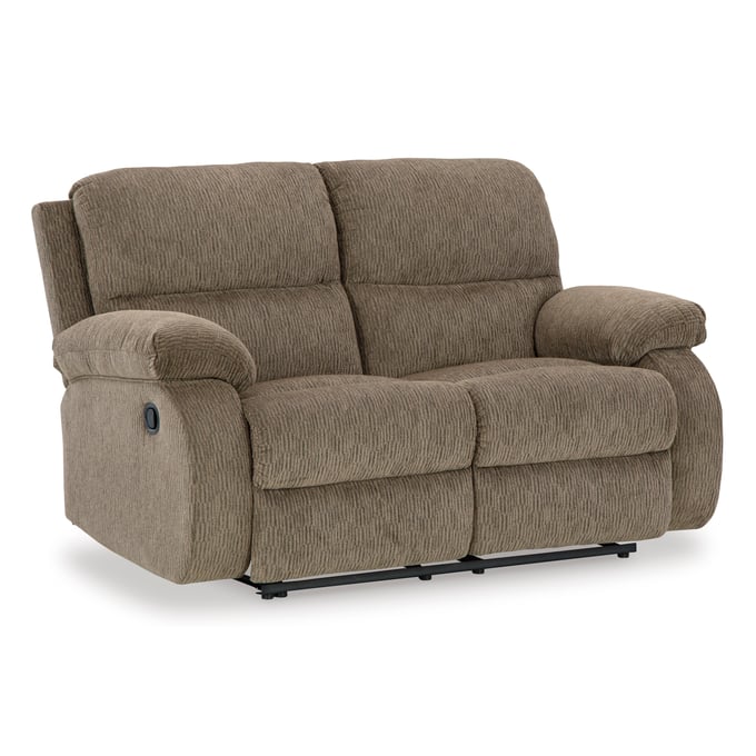 Ashley Furniture Scranto Oak Reclining Loveseat 6650486