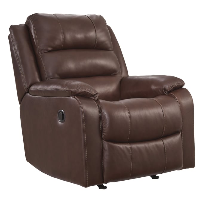 Ashley Furniture Wylesburg Mahogany Rocker Recliner 6710225