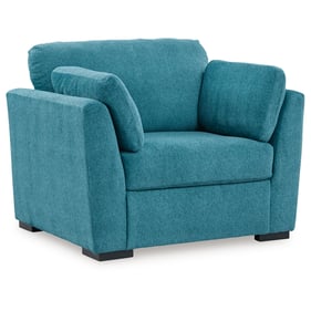 Ashley Furniture Keerwick Teal Chair And A Half