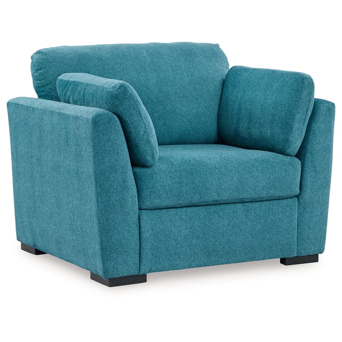 Ashley Furniture Keerwick Teal Chair And A Half 6750723