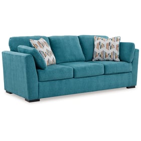 Ashley Furniture Keerwick Teal Sofa