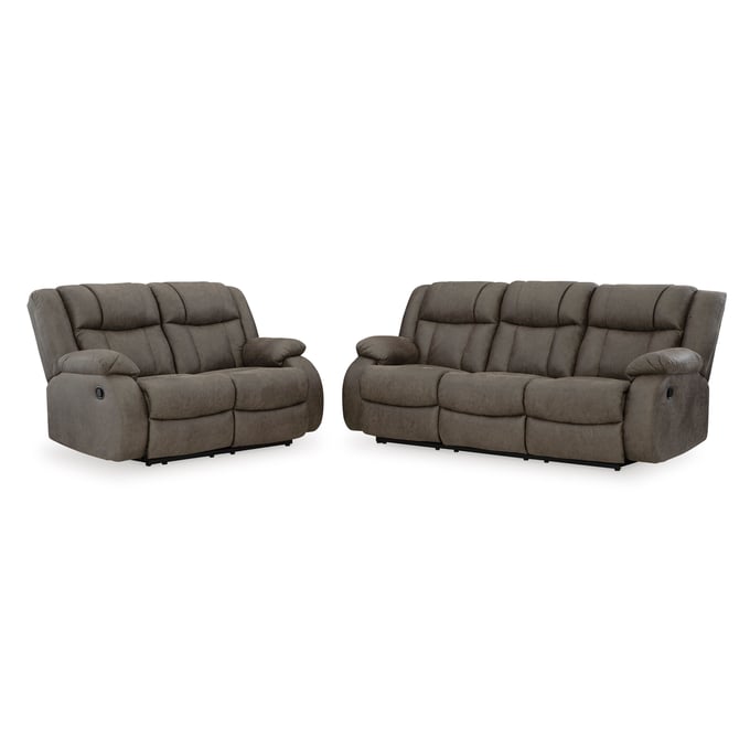 Ashley Furniture First Base Gunmetal 2pc Living Room Set 68804-LR-S1