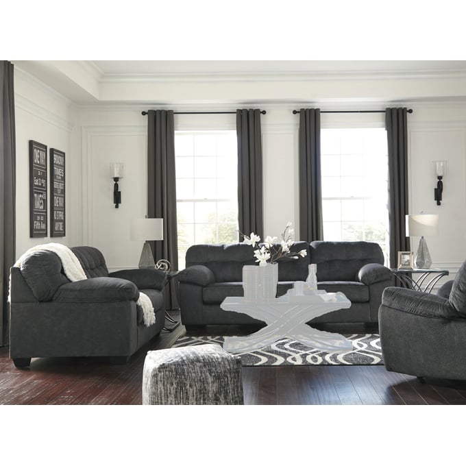 Ashley Furniture Accrington Granite 3pc Living Room Set 70509U4