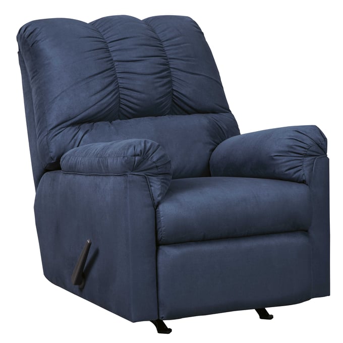 Ashley Furniture Darcy Blue Rocker Recliner 7500725