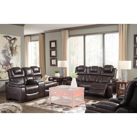 Ashley Furniture Warnerton Chocolate 3pc Living Room Set