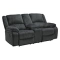 Draycoll Reclining Loveseat with Console