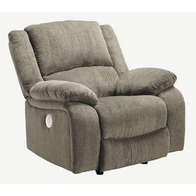 Ashley Furniture Draycoll Pewter Power Rocker Recliner