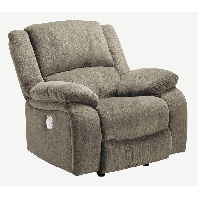 Ashley Furniture Draycoll Pewter Power Rocker Recliner 7650598