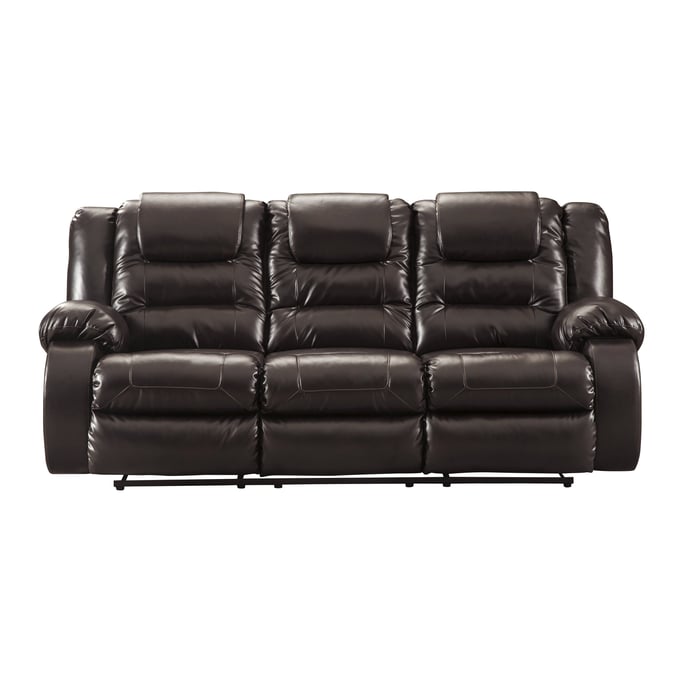 Ashley Furniture Vacherie Chocolate Reclining Sofa 7930788