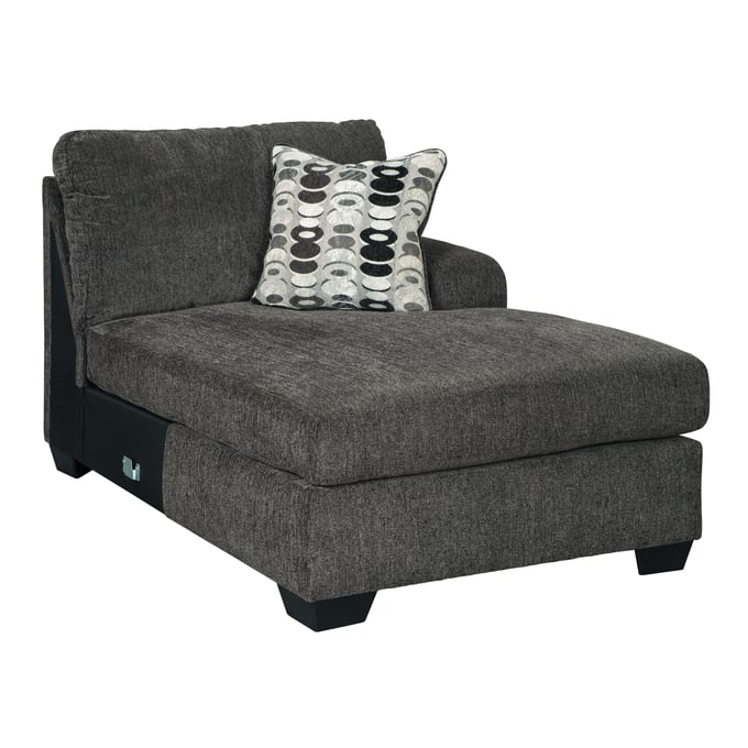 Ashley Furniture Ballinasloe Smoke RAF Corner Chaise 8070317