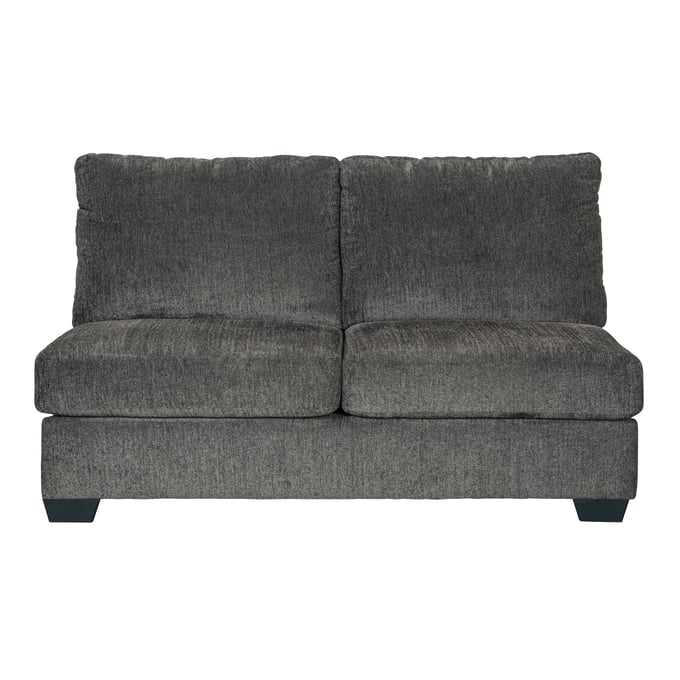 Ashley Furniture Ballinasloe Smoke Armless Loveseat 8070334