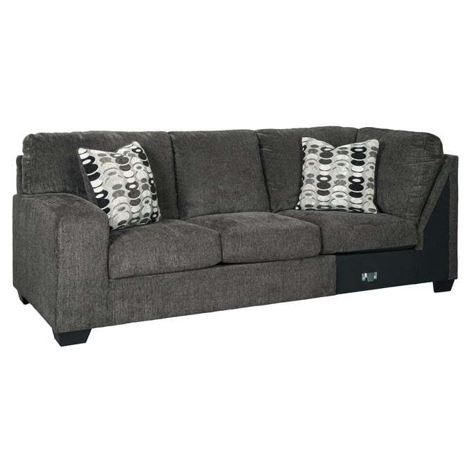 Ashley Furniture Ballinasloe Smoke LAF Sofa 8070366