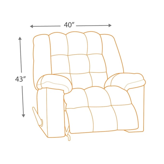 Signature design by ashley ludden rocker recliner hot sale