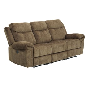 Ashley Furniture Huddle Up Nutmeg Recliner Sofa With Drop Down Table