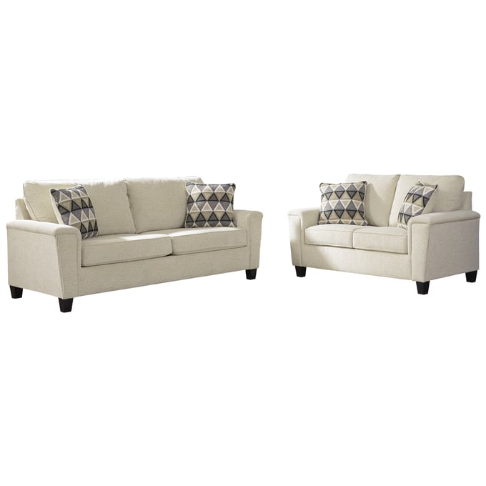 Ashley Furniture Abinger Natural 2pc Living Room Set 83904-LR-S2