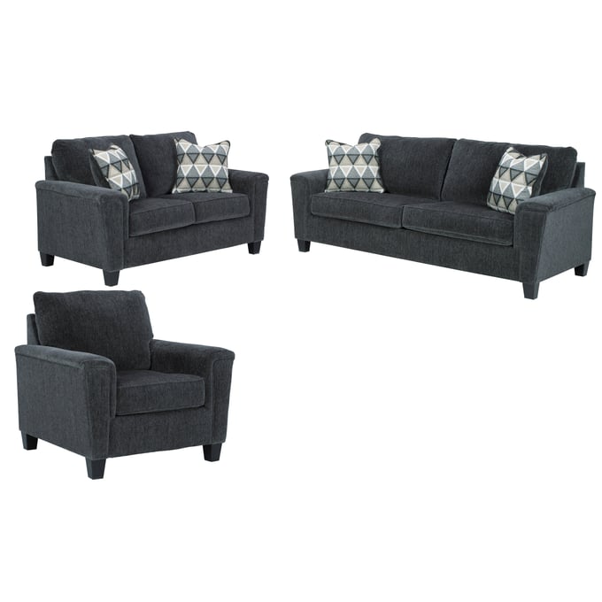 Ashley Furniture Abinger Smoke 3pc Living Room Set 83905-LR-S2