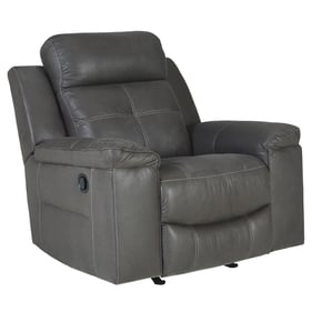 Ashley Furniture Jesolo Dark Gray Rocker Recliner