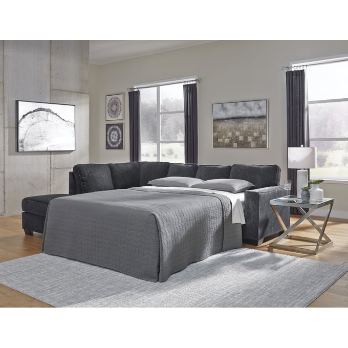 Ashley Furniture Altari Slate RAF Full Sofa Sleeper 8721383