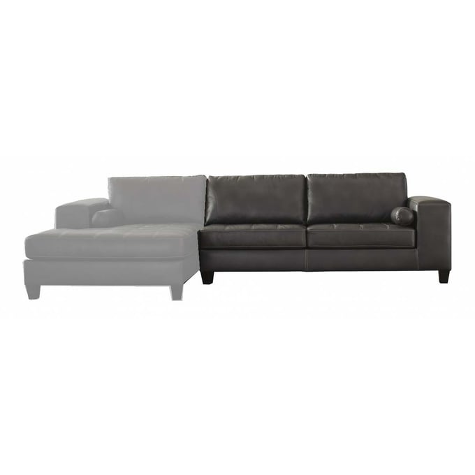 Ashley Furniture Nokomis Charcoal PU RAF Sofa 8772167