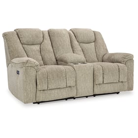 Ashley Furniture Hindmarsh Stone Power Reclining Loveseat