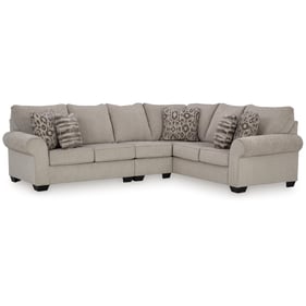 Ashley Furniture Claireah Umber 3pc Sectional With LAF Loveseat